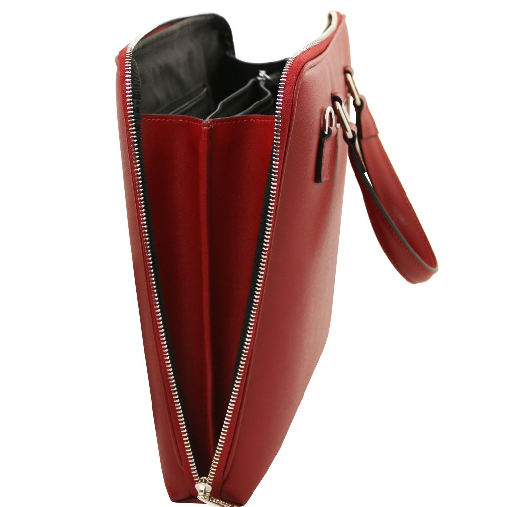 verona-saffiano-leather-business-bag-tl142547 - Punainen - kuva 5