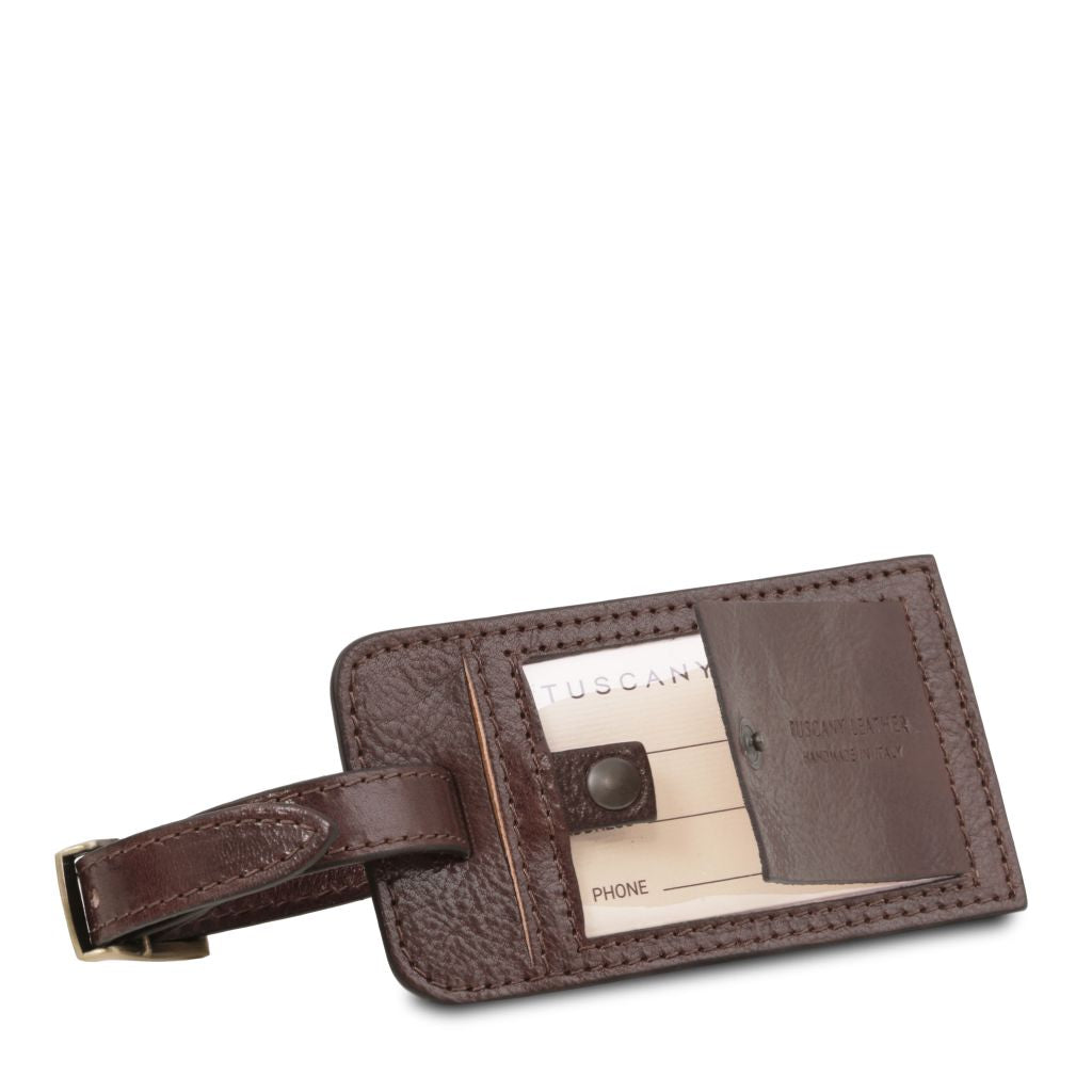 luggage-tag-tltag - Tummanruskea - kuva 2