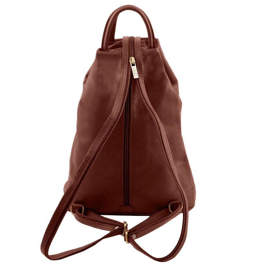 shanghai-soft-leather-backpack-tl140963 - Ruskea - kuva 3