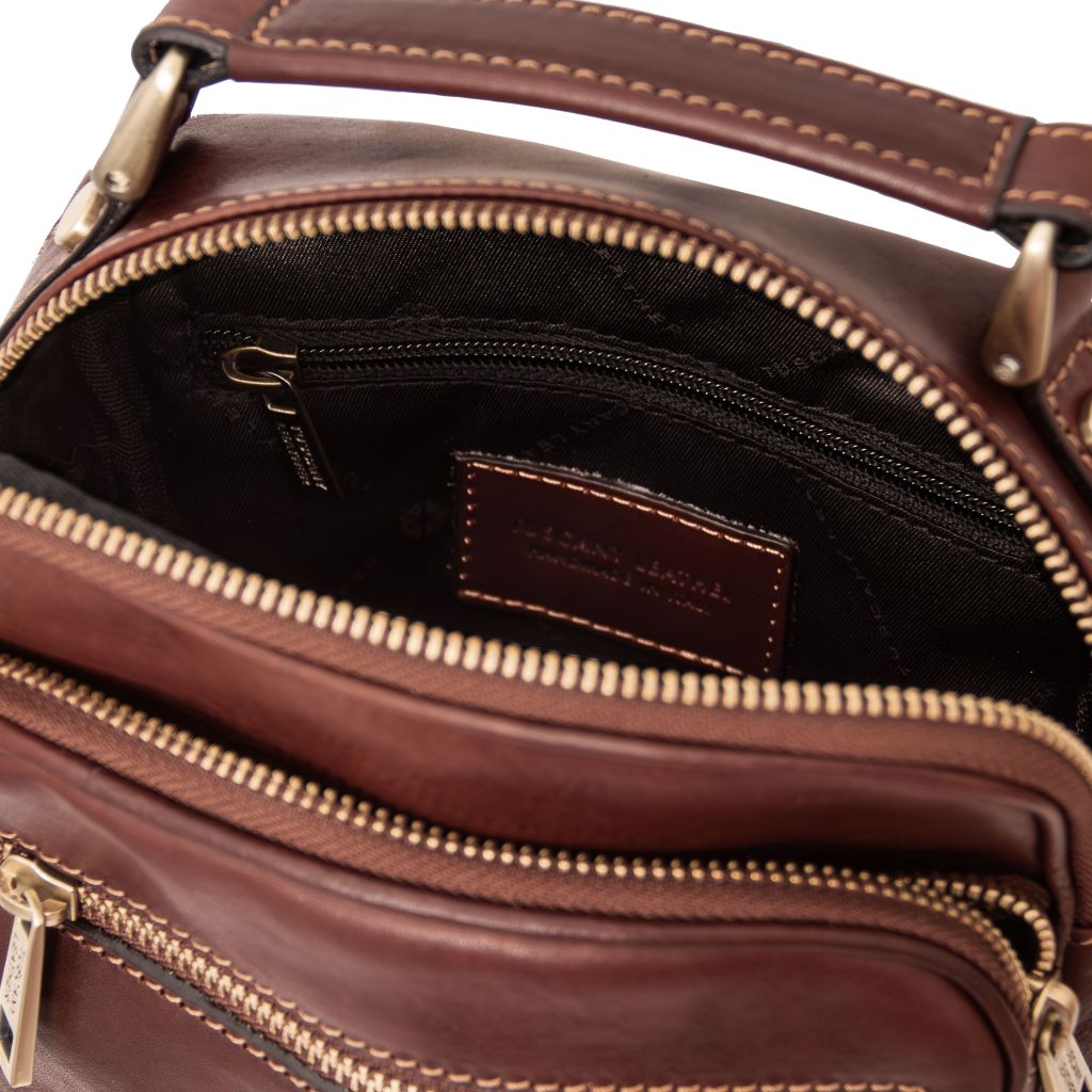 paul-leather-crossbody-bag-tl142457 - Ruskea - kuva 4