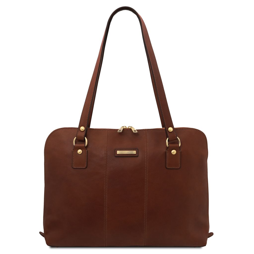 ravenna-exclusive-lady-business-bag-tl142426 - Ruskea