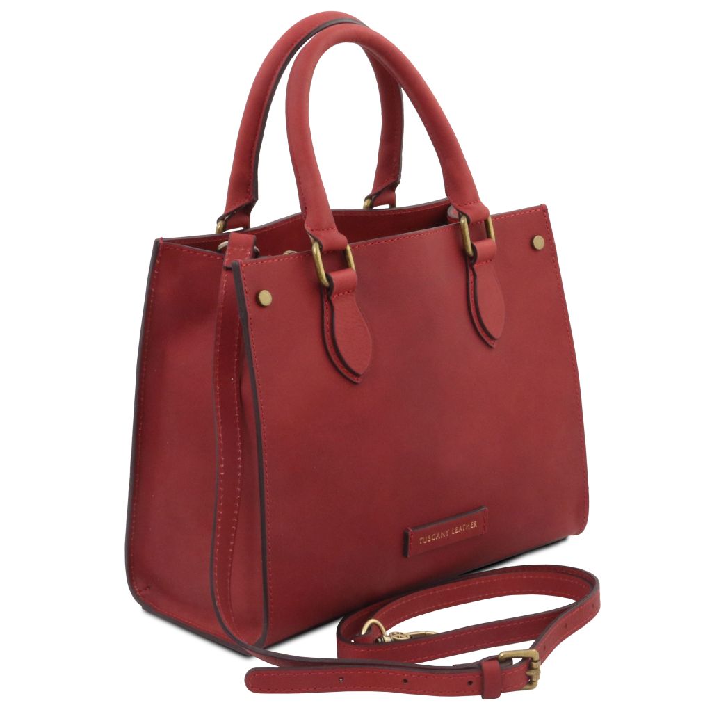 dama-leather-handbag-tl142564 - Punainen - kuva 3