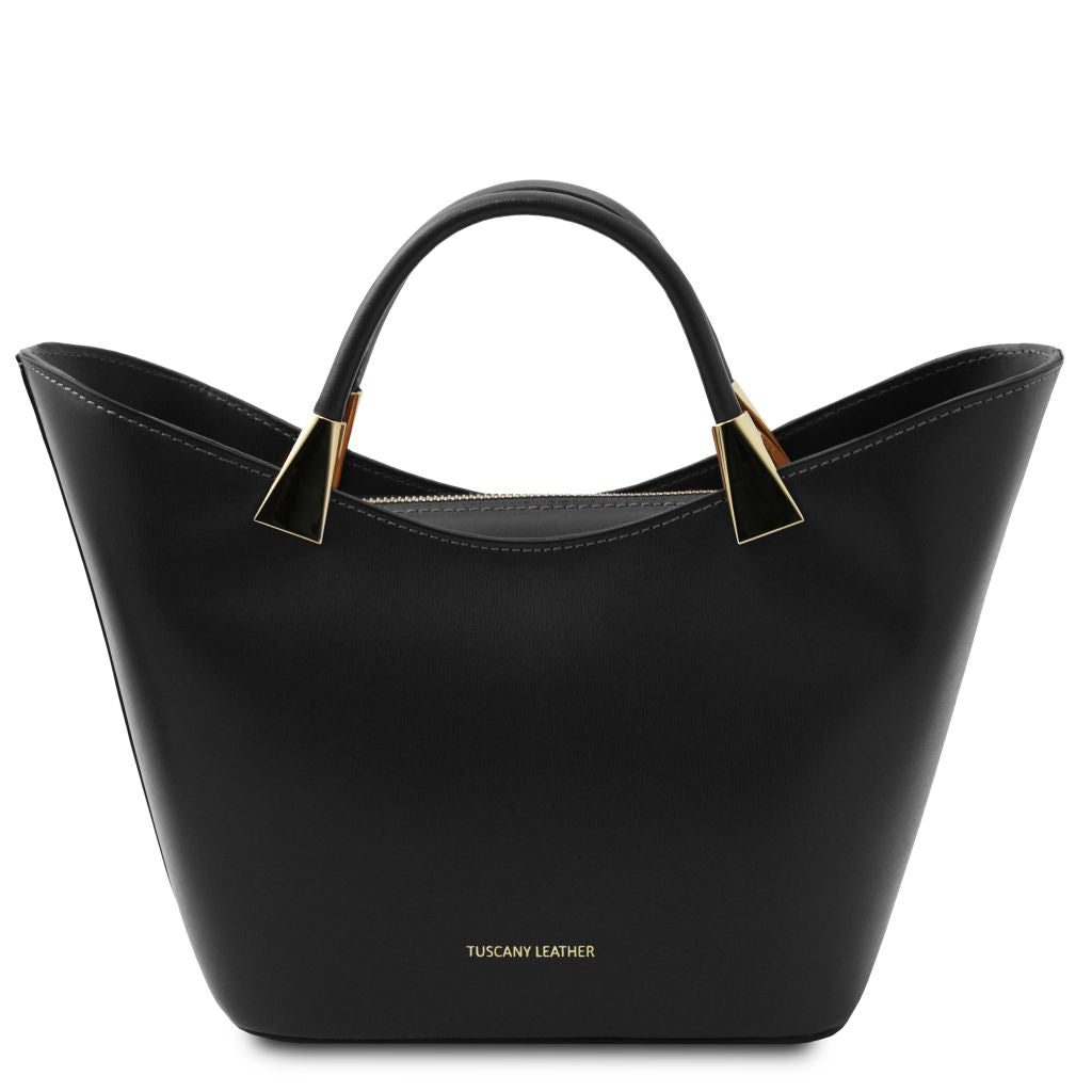 tl-bag-leather-handbag-tl142287 - Musta