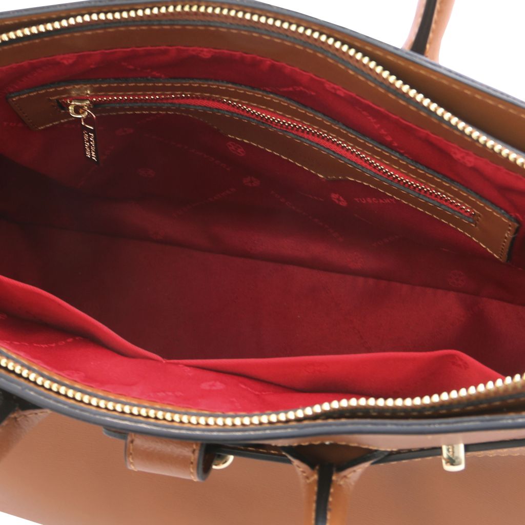 tl-bag-leather-handbag-tl142174 - Konjakki - kuva 5