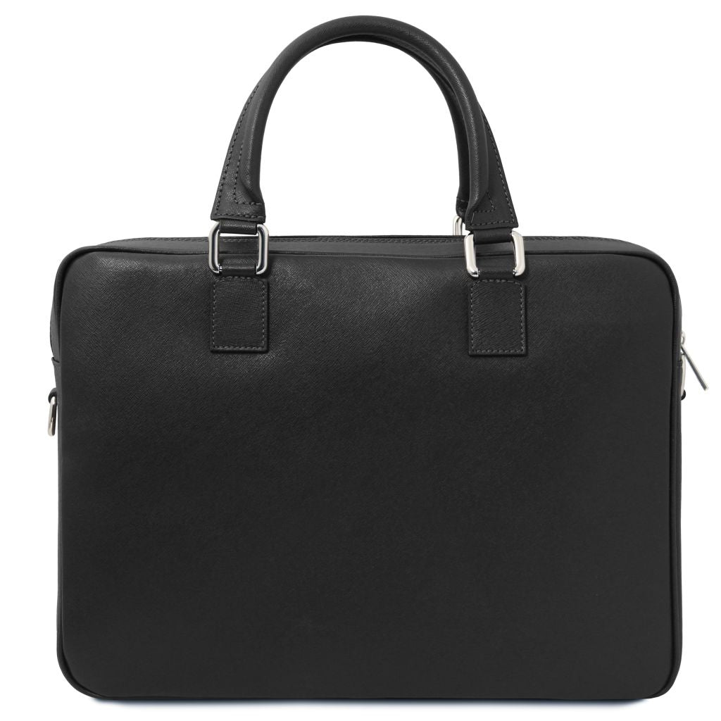 torino-saffiano-leather-laptop-briefcase-tl142551 - Musta - kuva 3
