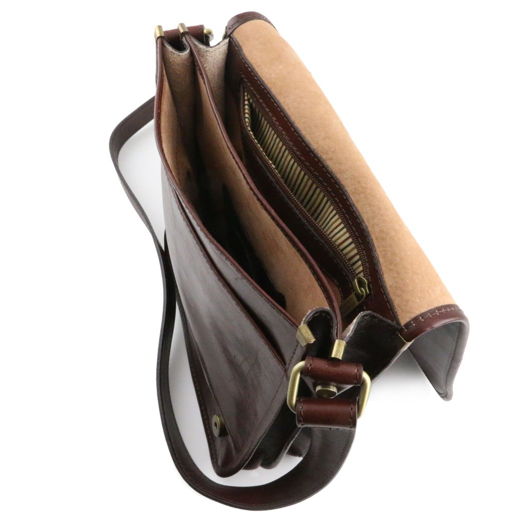 tl-messenger-two-compartments-leather-shoulder-bag-tl141255 - Ruskea - kuva 6