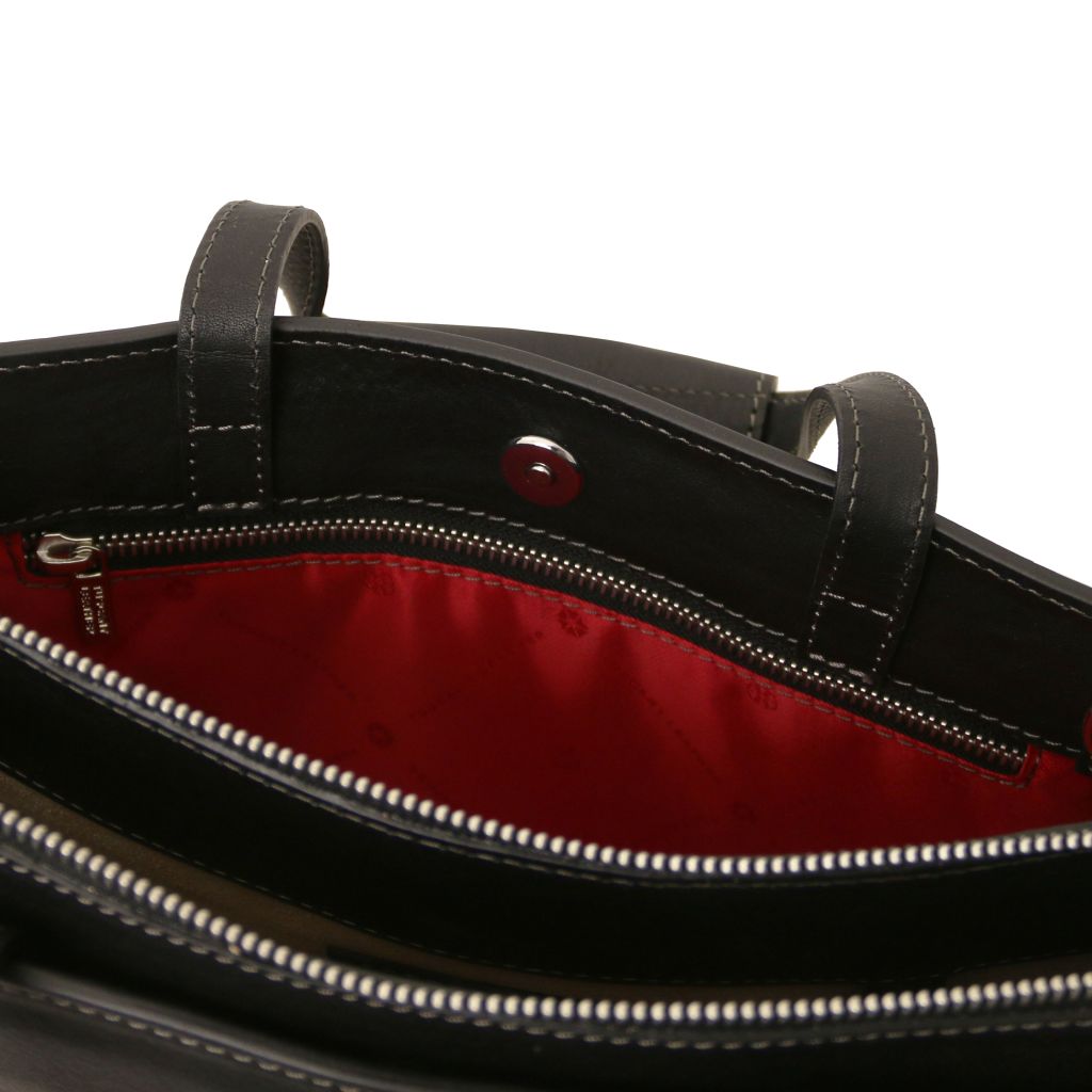palermo-leather-briefcase-3-compartments-for-women-tl142452 - Musta - kuva 6