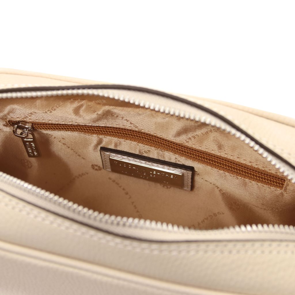cubetto-leather-shoulder-bag-tl142499 - Beige - kuva 6