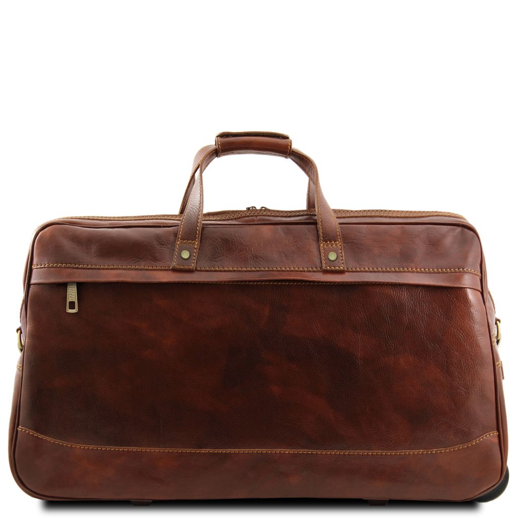 bora-bora-trolley-leather-bag-large-size-tl3067 - Ruskea - kuva 2