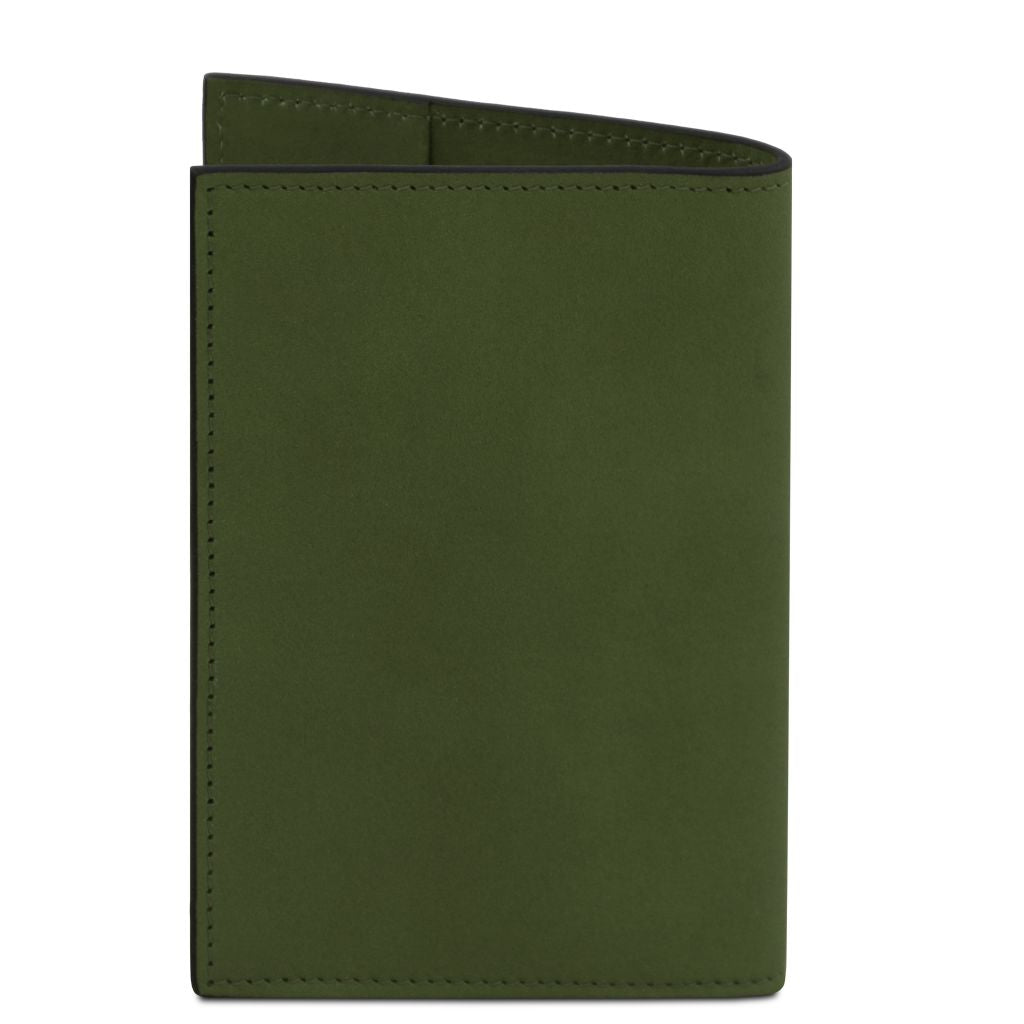 leather-passport-cover-tl142605 - Vihreä - kuva 3