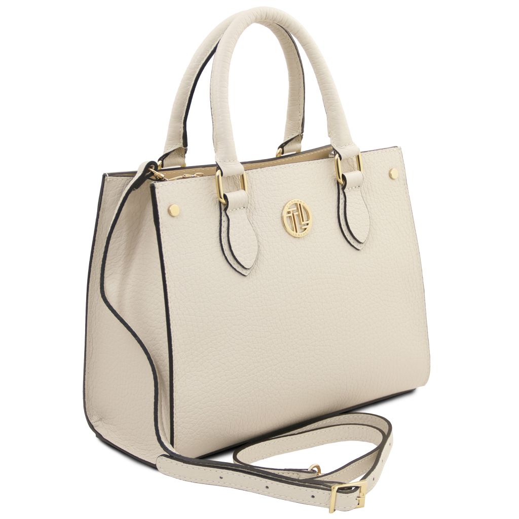 dama-leather-handbag-tl142565 - Beige - kuva 2