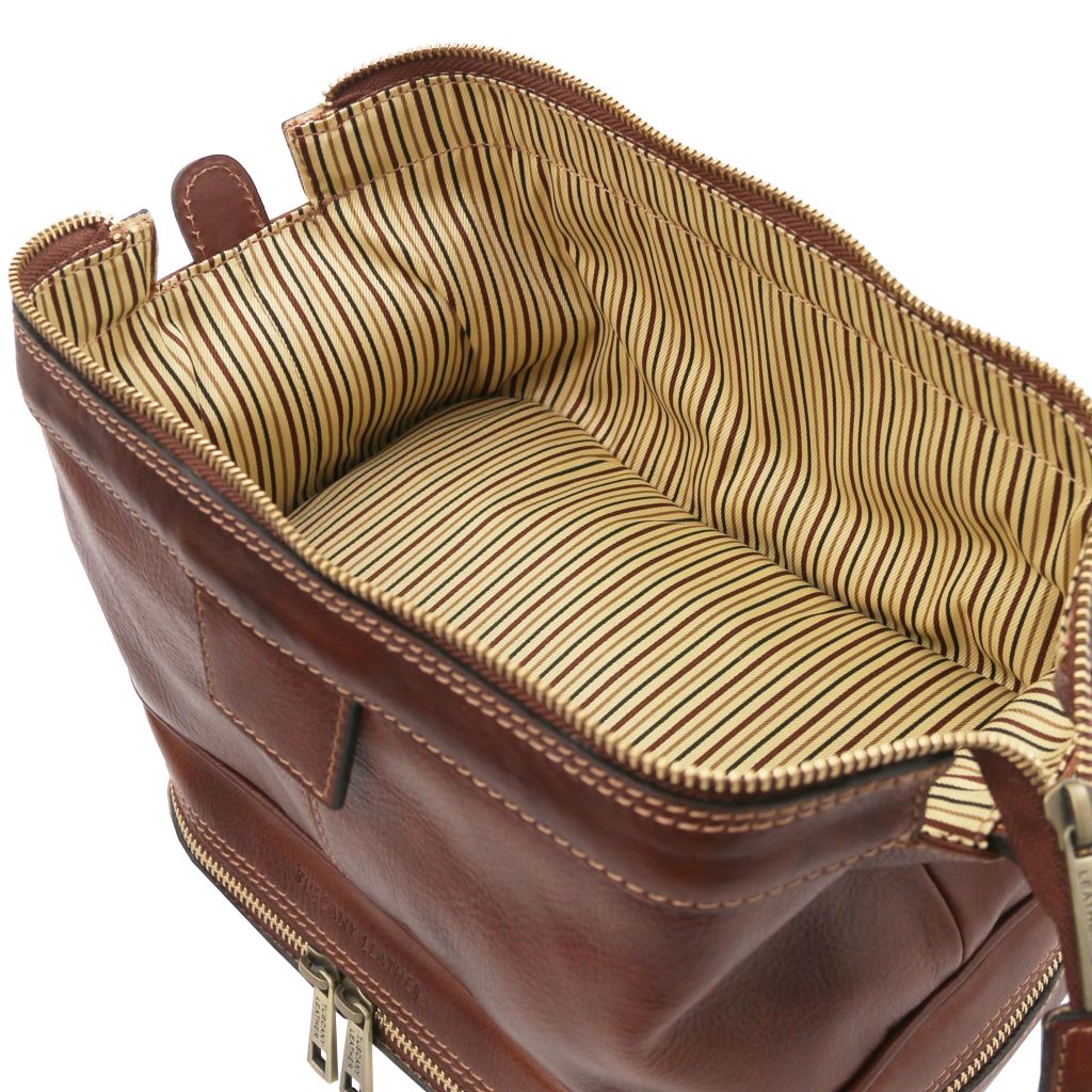 jacob-leather-toiletry-bag-tl142204 - Ruskea - kuva 3