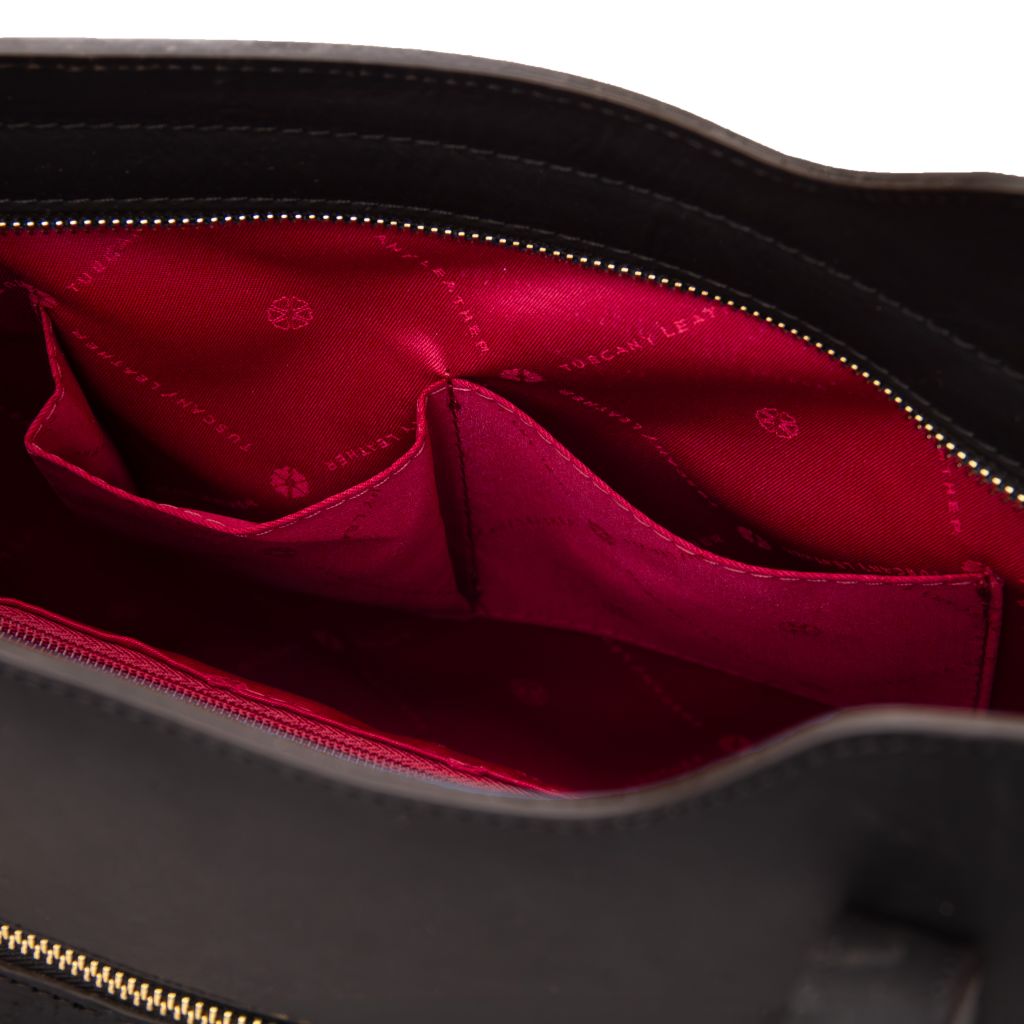 olimpia-leather-tote-tl142561 - Musta - kuva 6