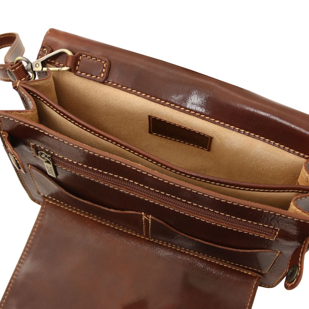 max-leather-handy-wrist-bag-tl8075 - Ruskea - kuva 6