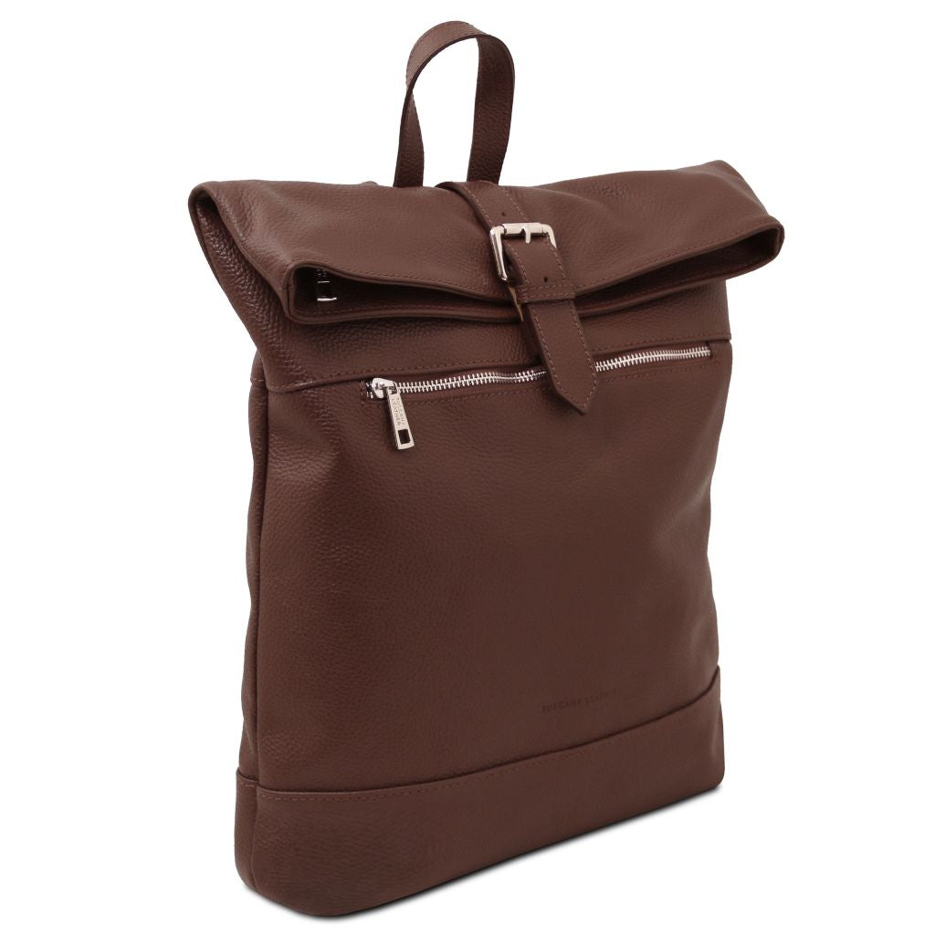 london-soft-leather-backpack-tl142502 - Kahvi - kuva 2