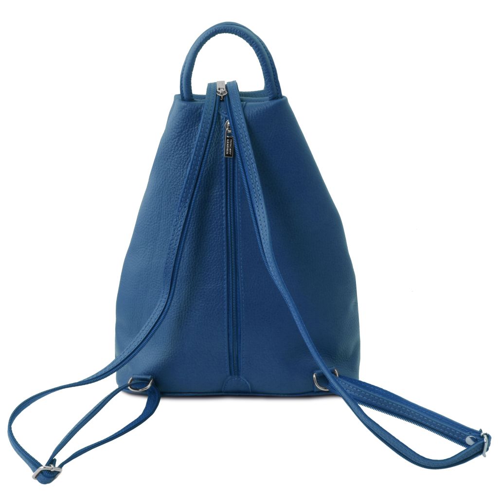shanghai-soft-leather-backpack-tl141881 - Deniminsininen - kuva 3