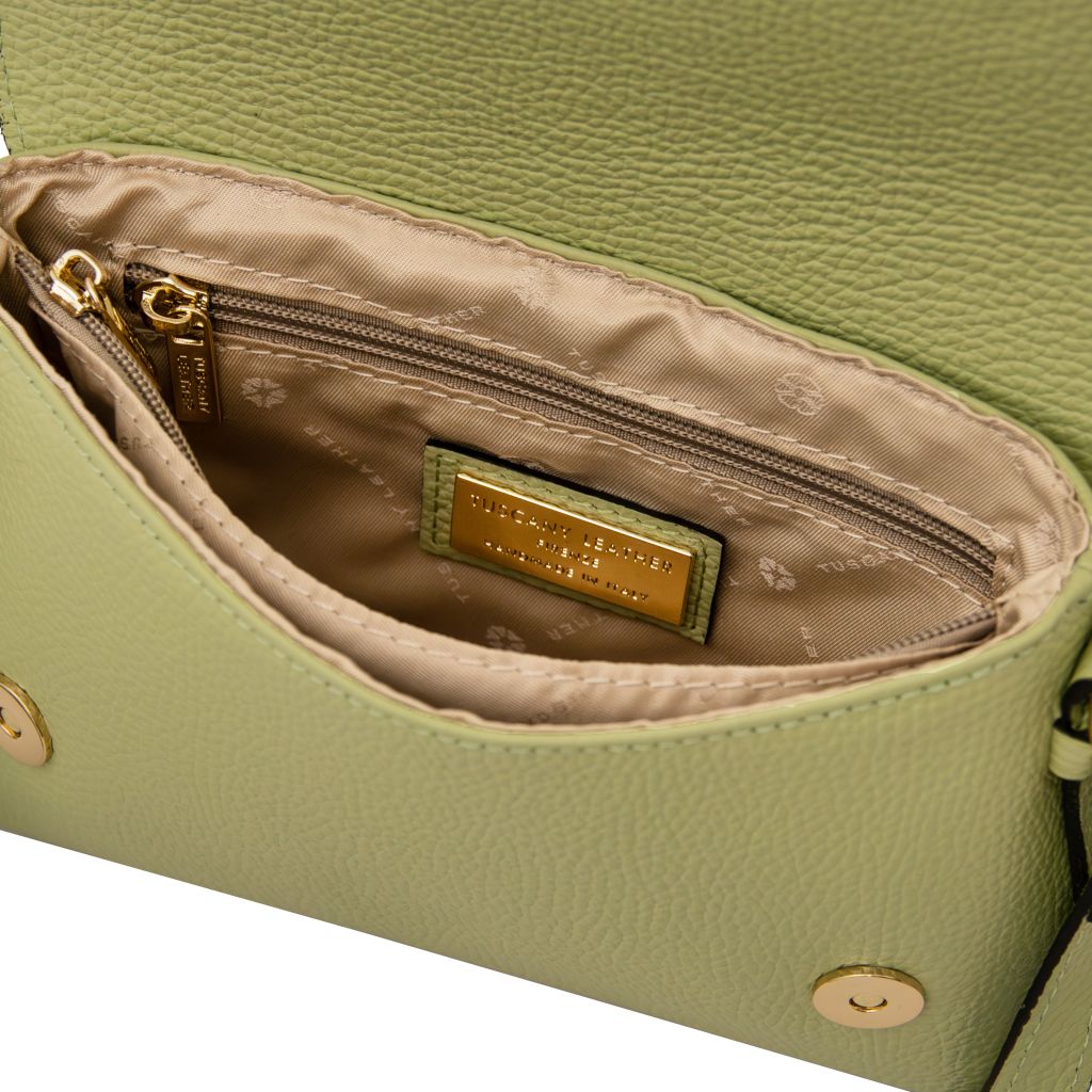 biscuit-soft-leather-shoulder-bag-tl142582 - Limenvihreä - kuva 5