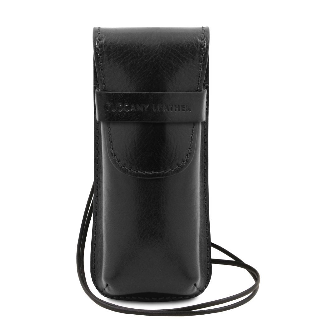 exclusive-leather-crossbody-case-for-glasses-tl141282 - Musta