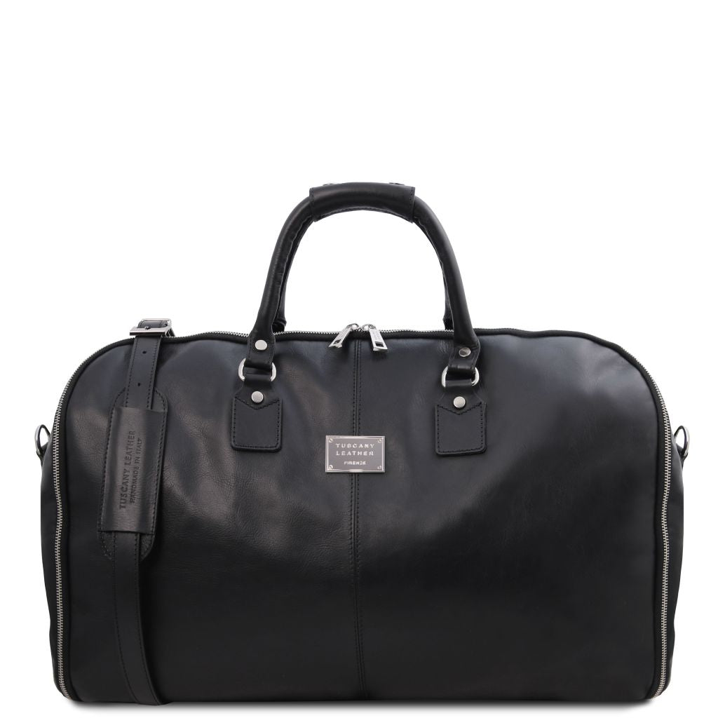 antigua-travel-leather-duffle-garment-bag-tl142341 - Musta