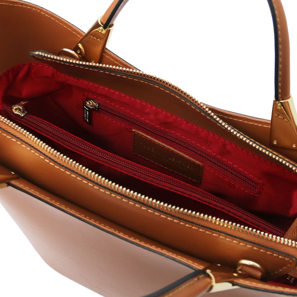 tl-bag-leather-handbag-tl142287 - Konjakki - kuva 5