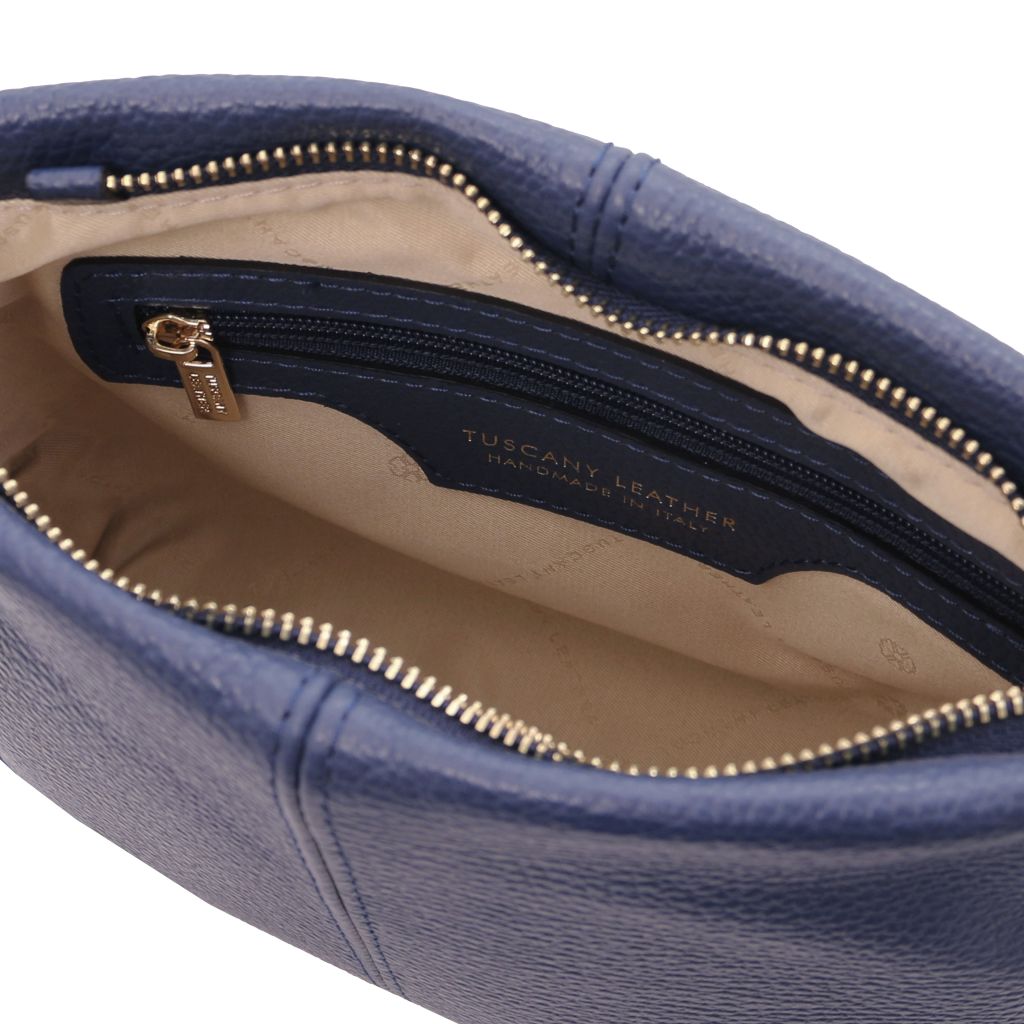 tl-bag-soft-leather-shoulder-bag-tl141720 - Tummansininen - kuva 3