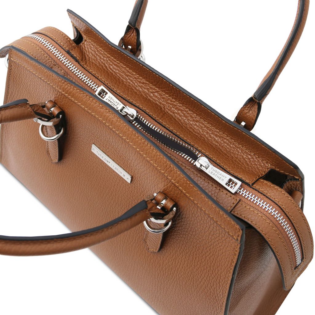 tl-bag-leather-handbag-tl142147 - Konjakki - kuva 5