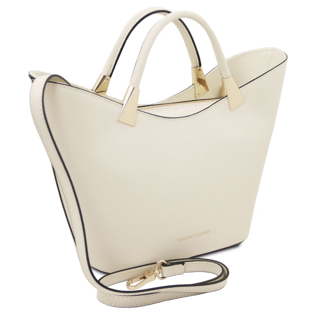 tl-bag-leather-handbag-tl142287 - Beige - kuva 2