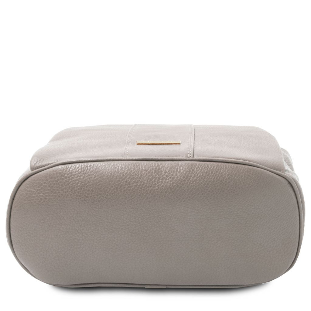 tl-bag-soft-leather-backpack-tl142138 - Light grey - kuva 4