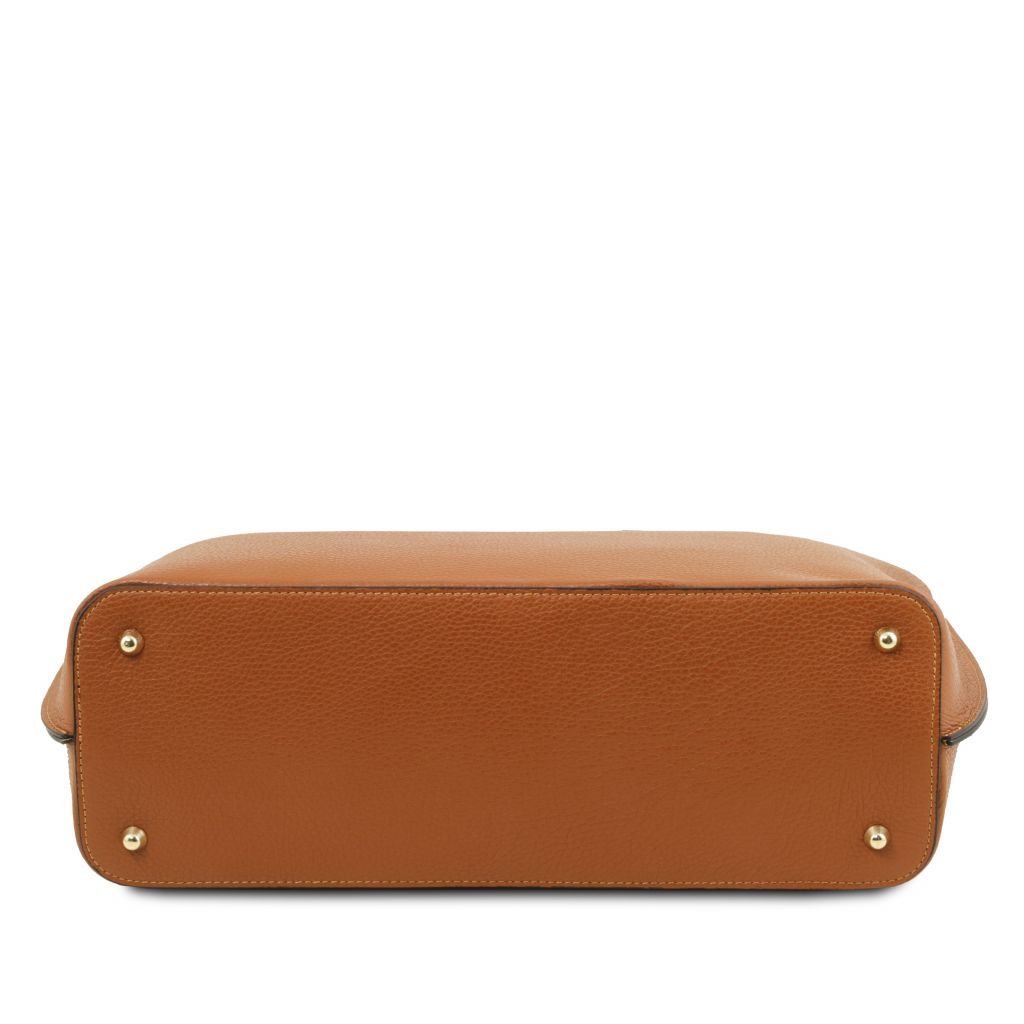 tl-bag-leather-shopping-bag-tl141828 - Konjakki - kuva 4
