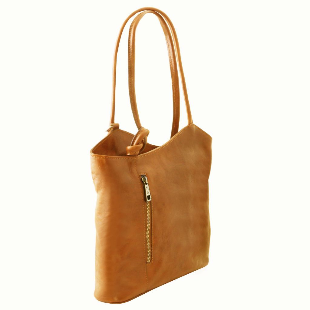 patty-leather-convertible-backpack-shoulderbag-tl141497 - Keltainen - kuva 2