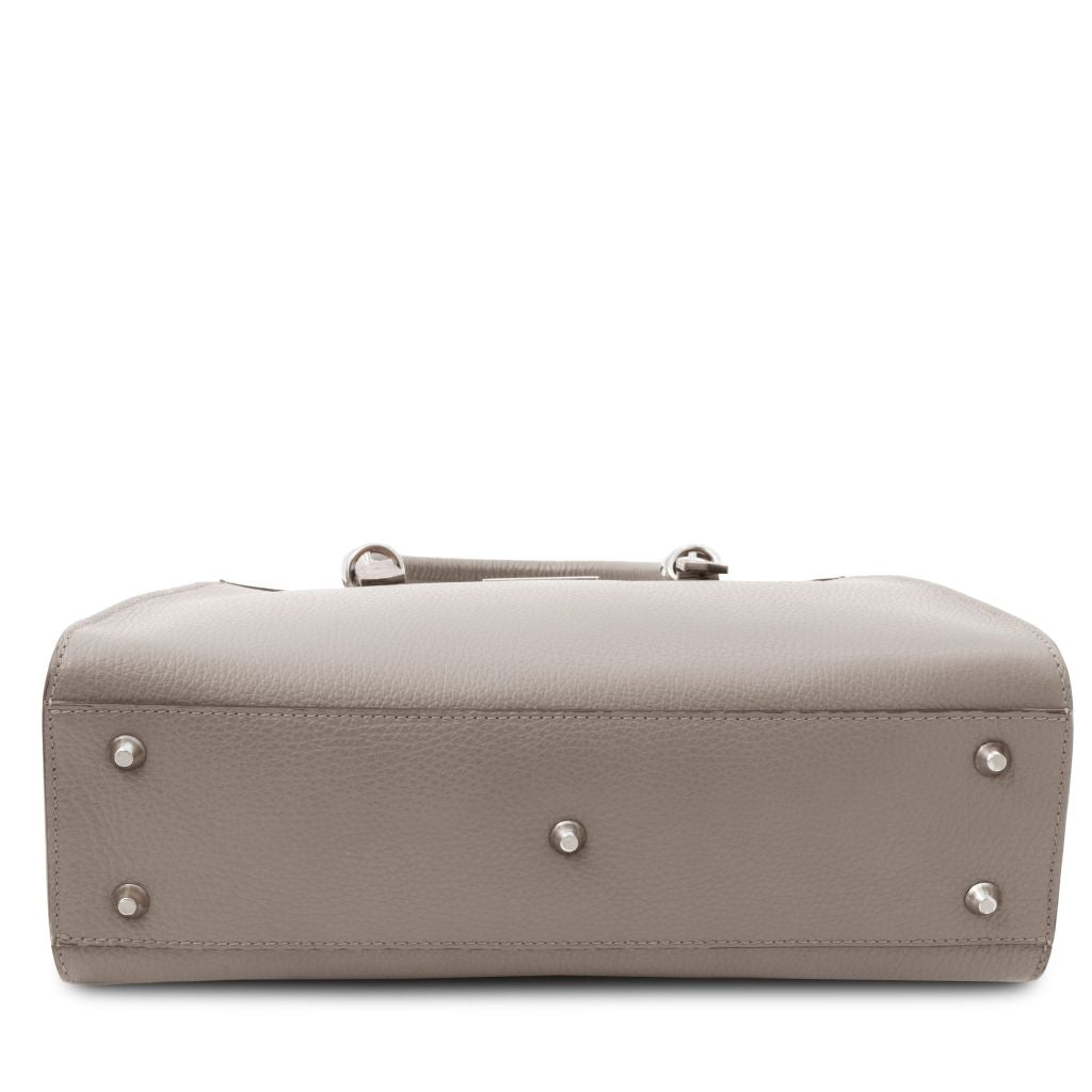 tl-bag-leather-handbag-tl142147 - Light grey - kuva 4
