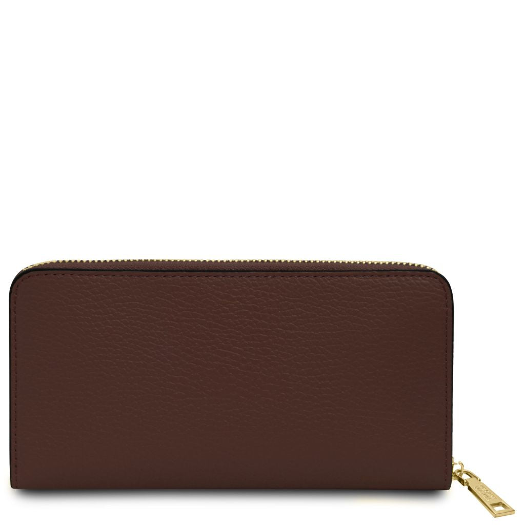 financier-exclusive-zip-around-leather-wallet-tl142485 - Kahvi - kuva 3