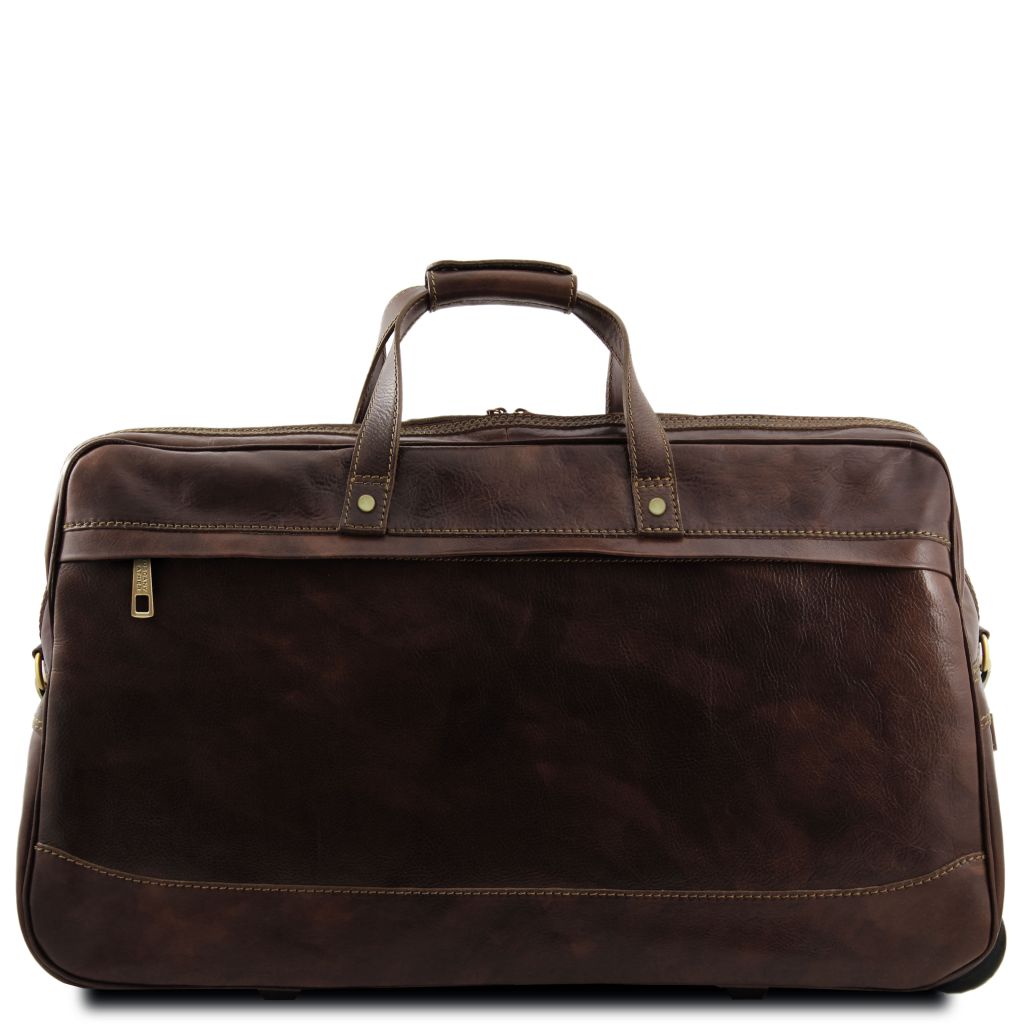 bora-bora-trolley-leather-bag-large-size-tl3067 - Tummanruskea - kuva 2