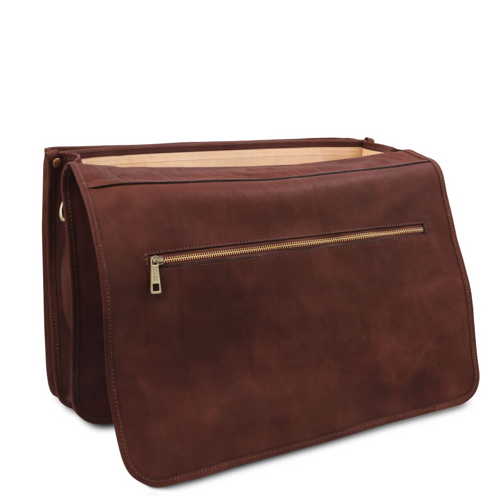 ancona-leather-messenger-bag-tl142073 - Ruskea - kuva 5