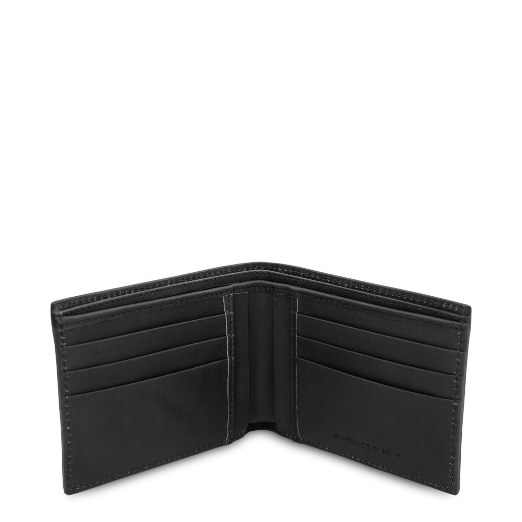 exclusive-2-fold-leather-wallet-for-men-tl142553 - Musta - kuva 2