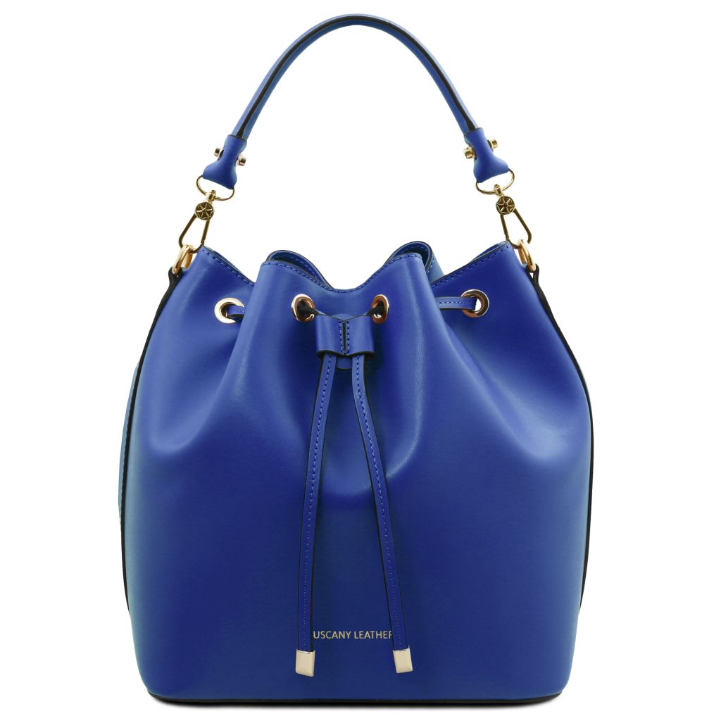 vittoria-leather-bucket-bag-tl141531 - Sininen