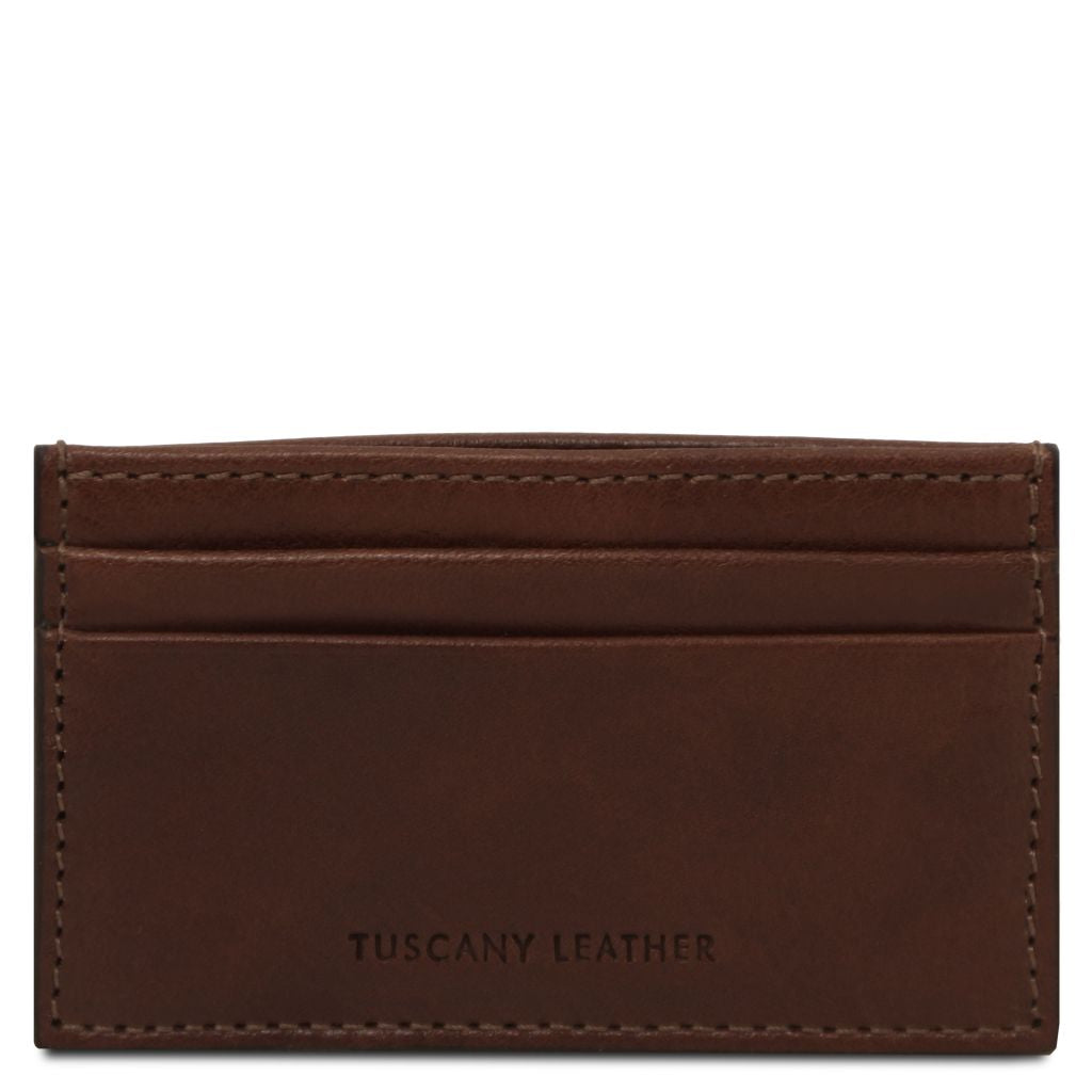 leather-credit-card-holder-tl142473 - Tummanruskea