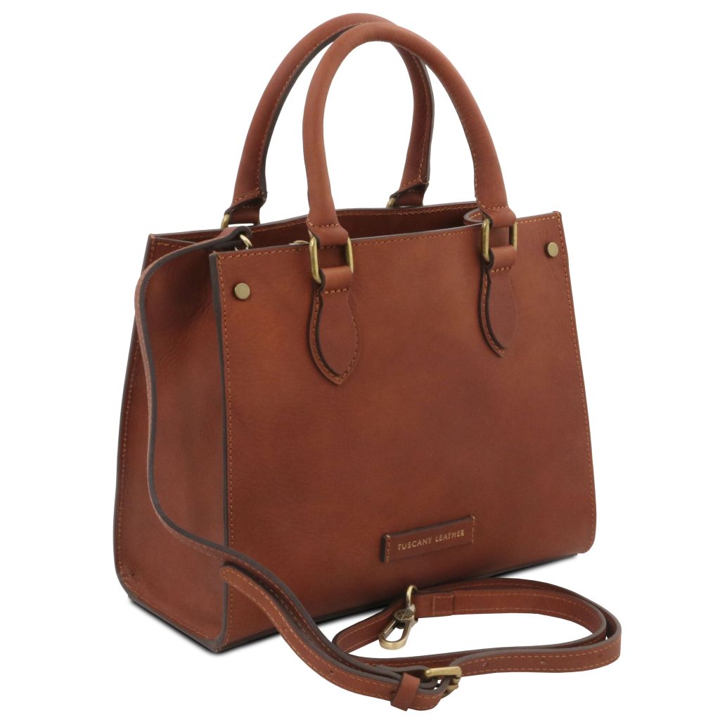 dama-leather-handbag-tl142564 - Ruskea - kuva 2