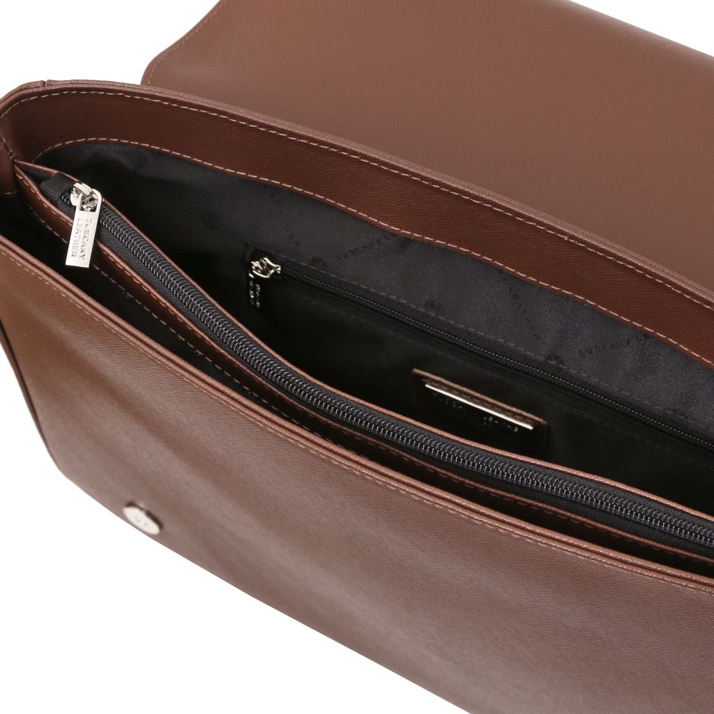 messenger-saffiano-leather-messenger-bag-tl142549 - Kahvi - kuva 6