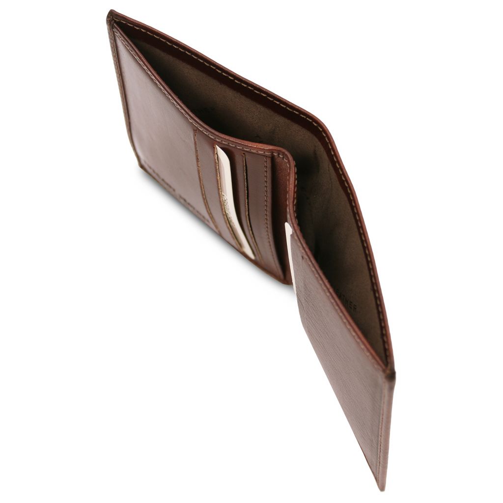 exclusive-2-fold-leather-wallet-for-men-tl142064 - Ruskea - kuva 3