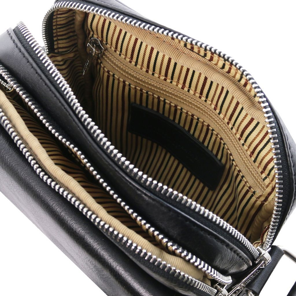 larry-leather-crossbody-bag-tl141915 - Musta - kuva 2