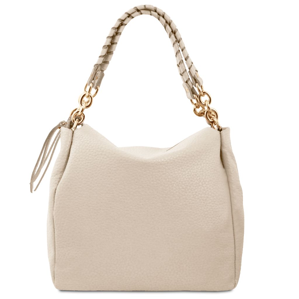 amy-soft-leather-shopping-bag-tl142385 - Beige - kuva 3