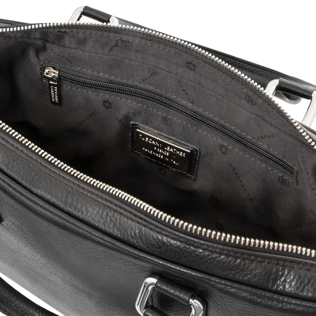 ferrara-leather-laptop-briefcase-tl142548 - Musta - kuva 5