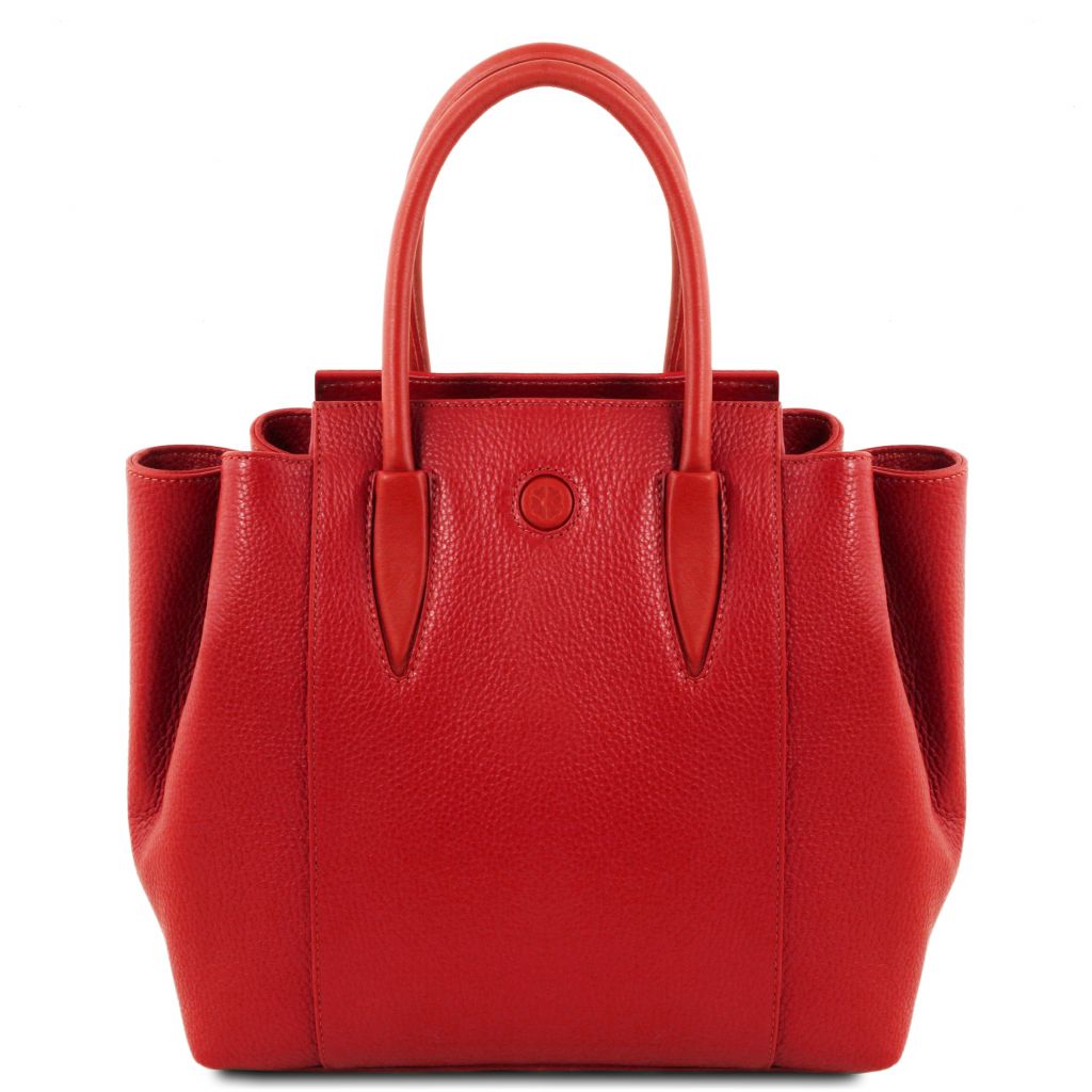 tulipan-leather-handbag-tl141727 - Huulipunainen