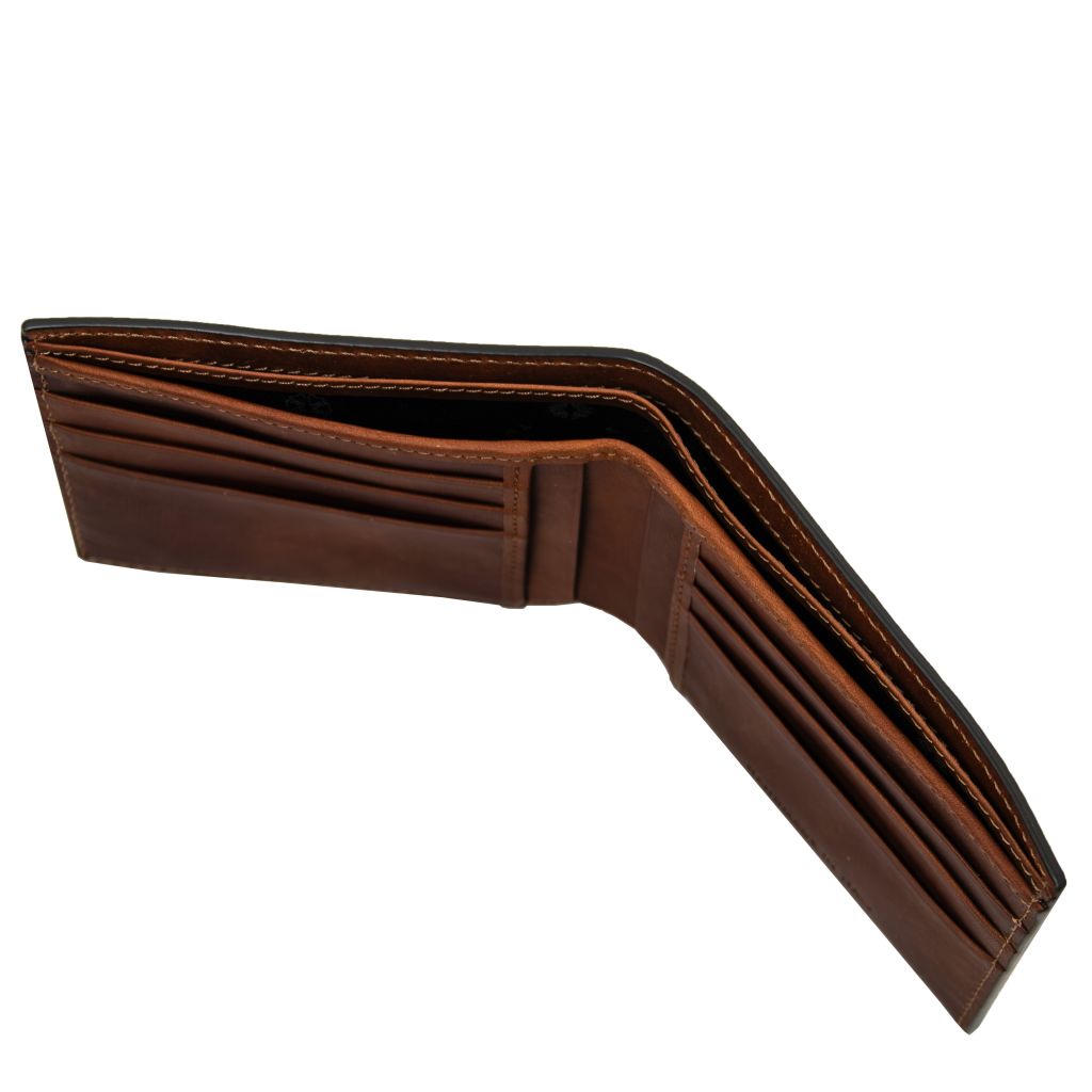 exclusive-2-fold-leather-wallet-for-men-tl142553 - Ruskea - kuva 4