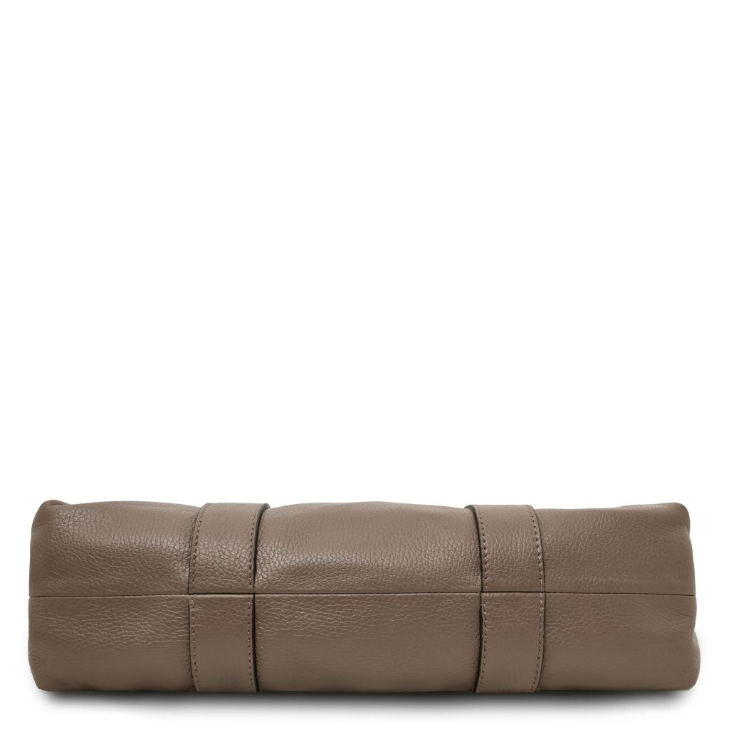 callie-soft-leather-shoulder-bag-tl142415 - Tumma taupe - kuva 4