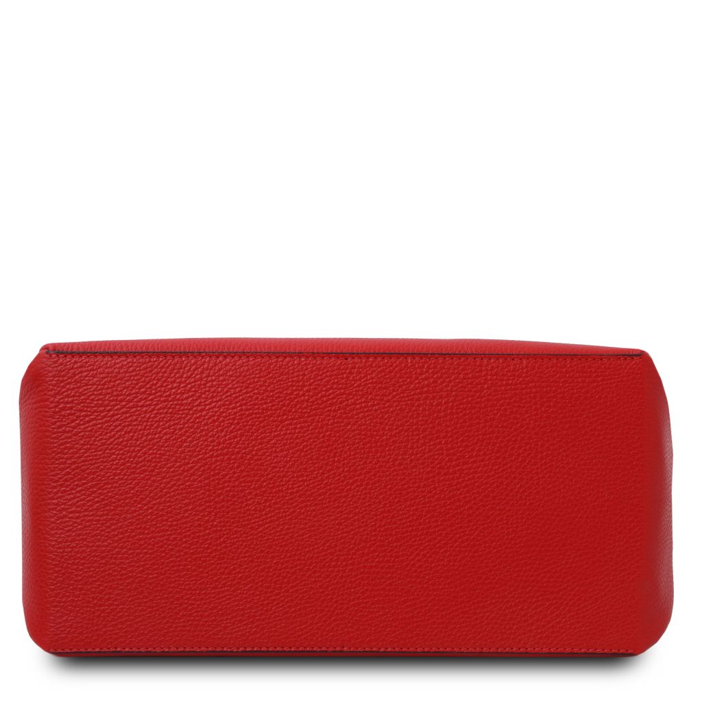 tl-bag-soft-leather-shoulder-bag-tl142087 - Huulipunainen - kuva 4