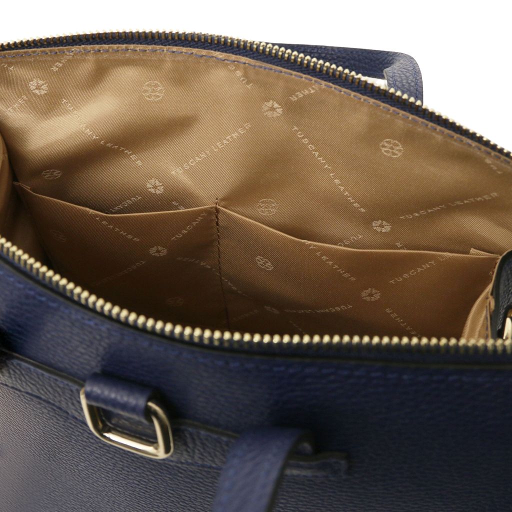 tl-bag-leather-backpack-for-women-tl142211 - Tummansininen - kuva 6