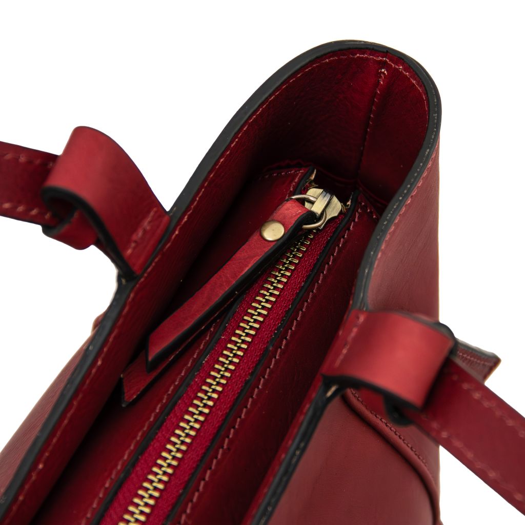 libra-leather-shoulder-bag-tl142562 - Punainen - kuva 5