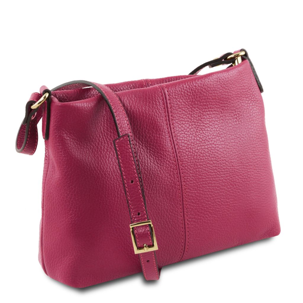 tl-bag-soft-leather-shoulder-bag-tl141720 - Fuksia - kuva 2